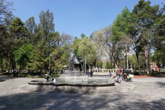 Alameda Central, Centro Histórico, Mexico City.