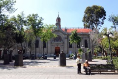 Templo de Nuestra Señora de Guadalupe (Buen Tono), Plaza San Juan, Centro, Mexico City.