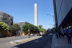 Monument Estela de Luz, Bosque de Chapultepec, Mexico City.