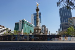El Ángel de la Independencia, Av. P.º de la Reforma, Mexico City.