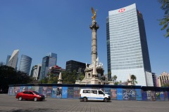 El Ángel de la Independencia, Av. P.º de la Reforma, Mexico City.