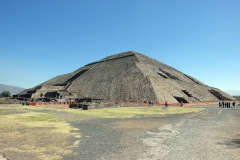 Solpyramiden (Pirámide del Sol), Teotihuacán.
