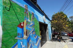 Graffiti, Zona 4, Guatemala City.