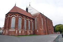 Katolska kyrkan Church of St. George the Martyr, gamla staden, Kaunas.