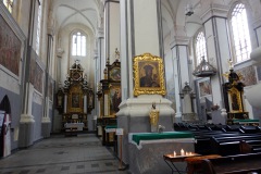 Katolska kyrkan Church of St. George the Martyr, gamla staden, Kaunas.