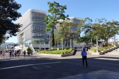 Biblioteca Nacional som slog upp portarna den 14 November 2023, Gerardo Barrios Plaza, San Salvador.
