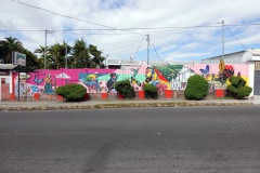 Murmålning, Centro Histórico, San Salvador.