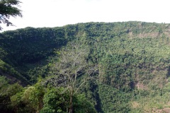 Del av kratern, Parque Nacional El Boquerón, Volcán San Salvador.